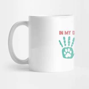 in My Darkest Hour I Reached for A Hand and Found A Paw Mug